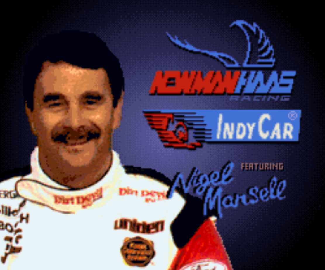 Newman Haas Indy Car Racing Title Screen